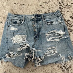 Distressed Denim Shorts for Women